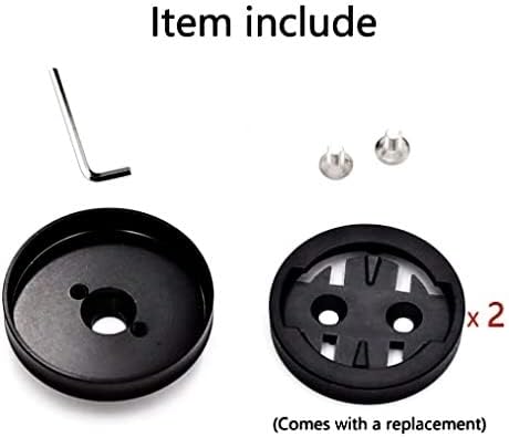 Thinvik Bicycle Stem Headset Top Cap Mount for Garmin Edge 1040 1030 840 830 540 530 130 GPS Bike Computer - Aluminum Alloy