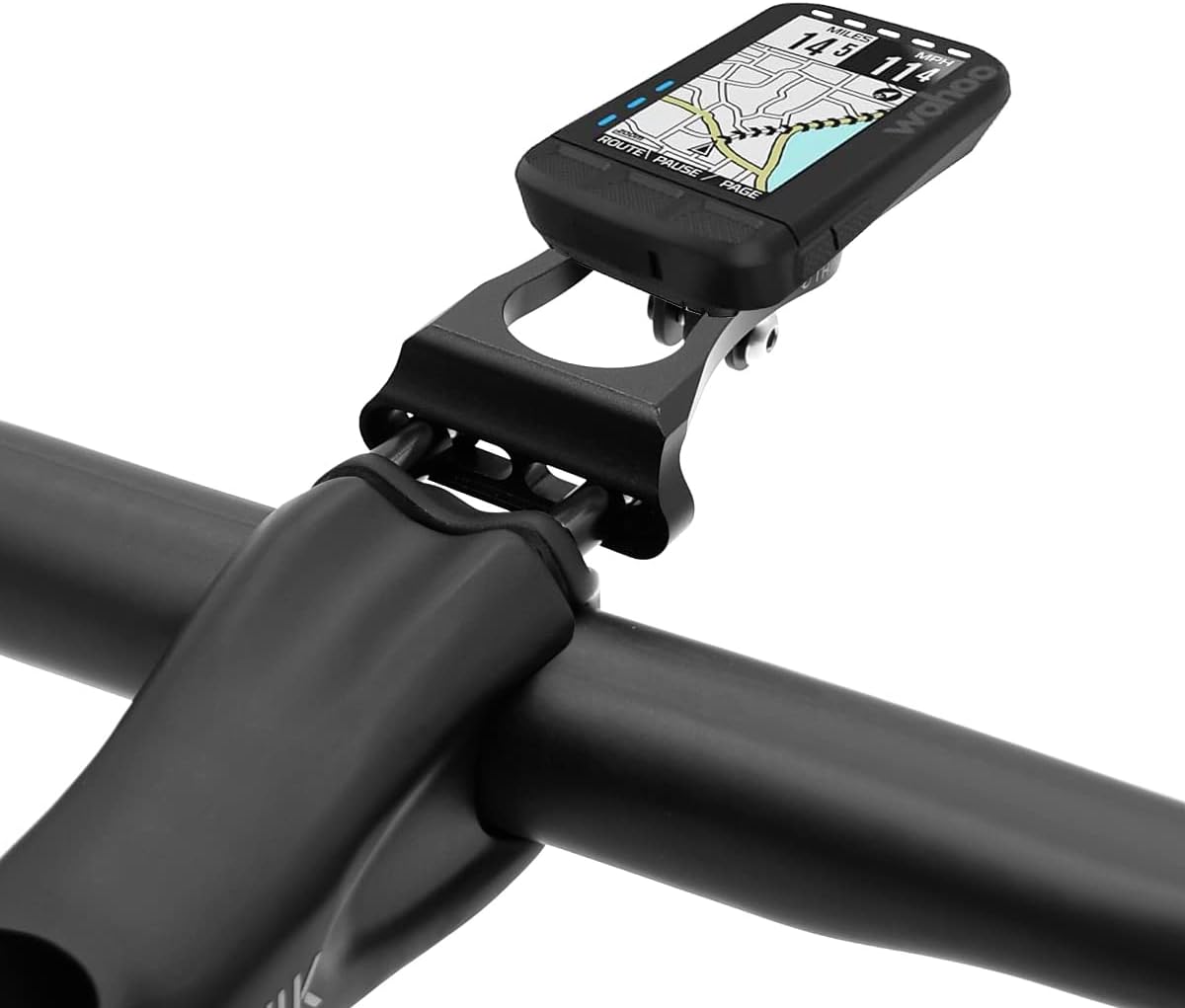 Thinvik Out-Front Extended Bike Computer Mount for Wahoo Garmin Bryton Series Combo Mount GPS Bike Computer