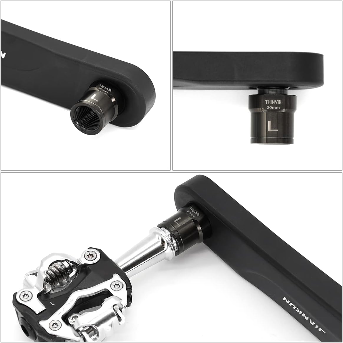 Titanium Alloy Bike Pedal Extenders