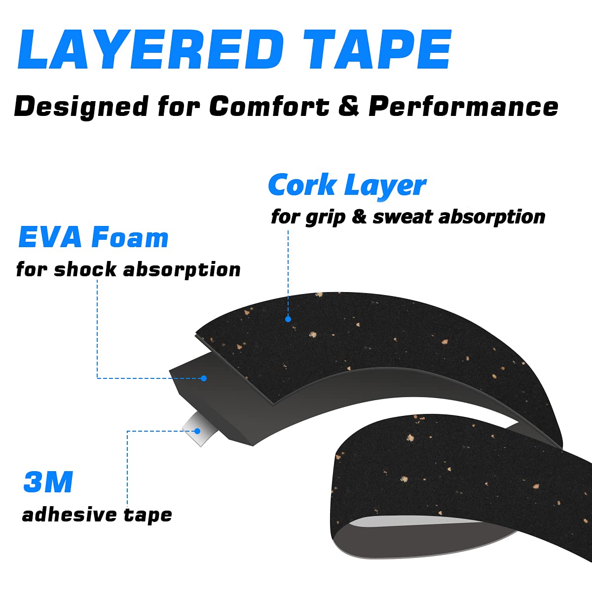 EVA Cork Bike Handlebar