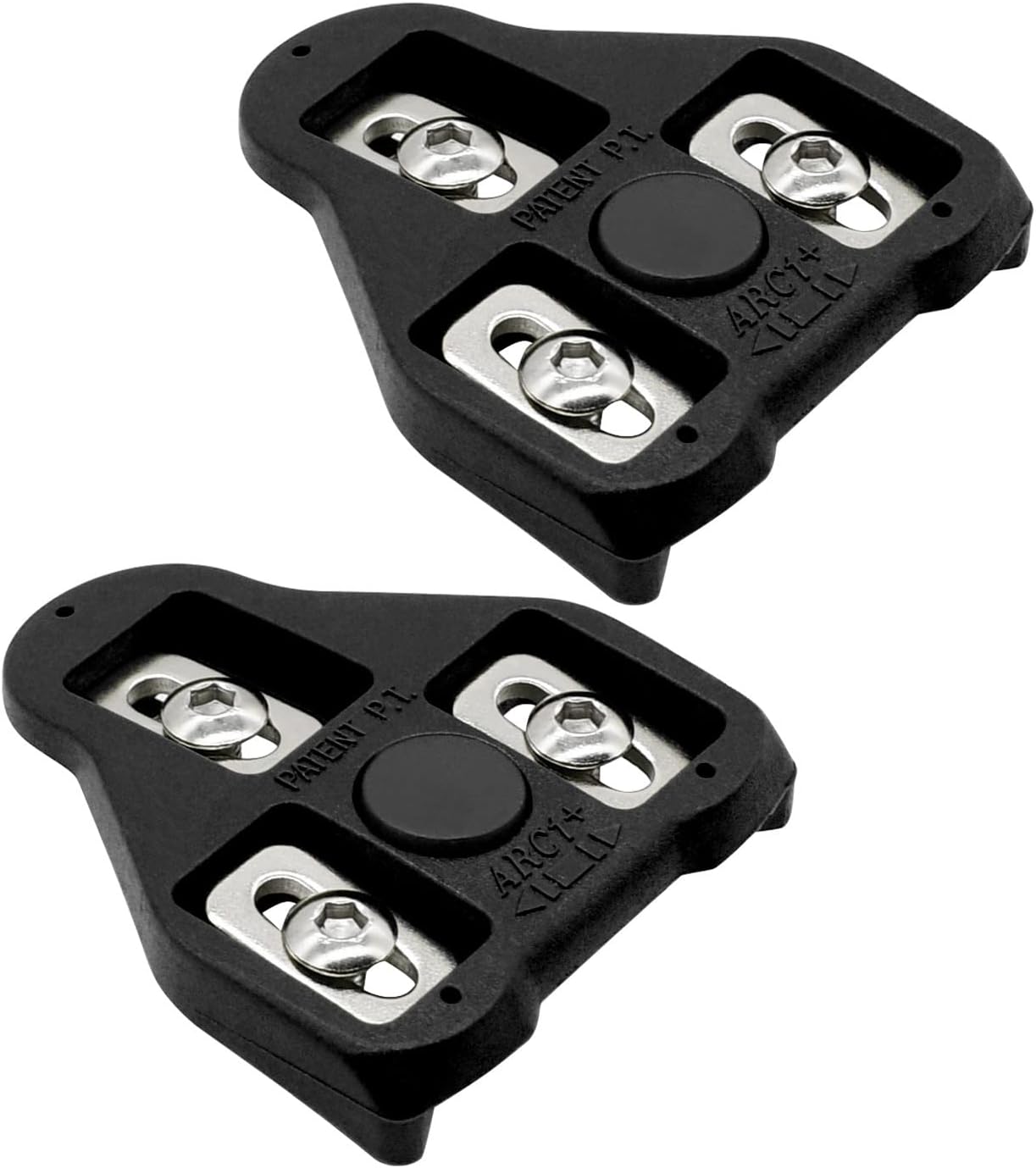 Bike Cleats Toe Cage Pedals for Peloton Delta System - Indoor Cycling Spin Bike & Road Bike Cleat Set for Clipless Pedal and Cycle Shoes