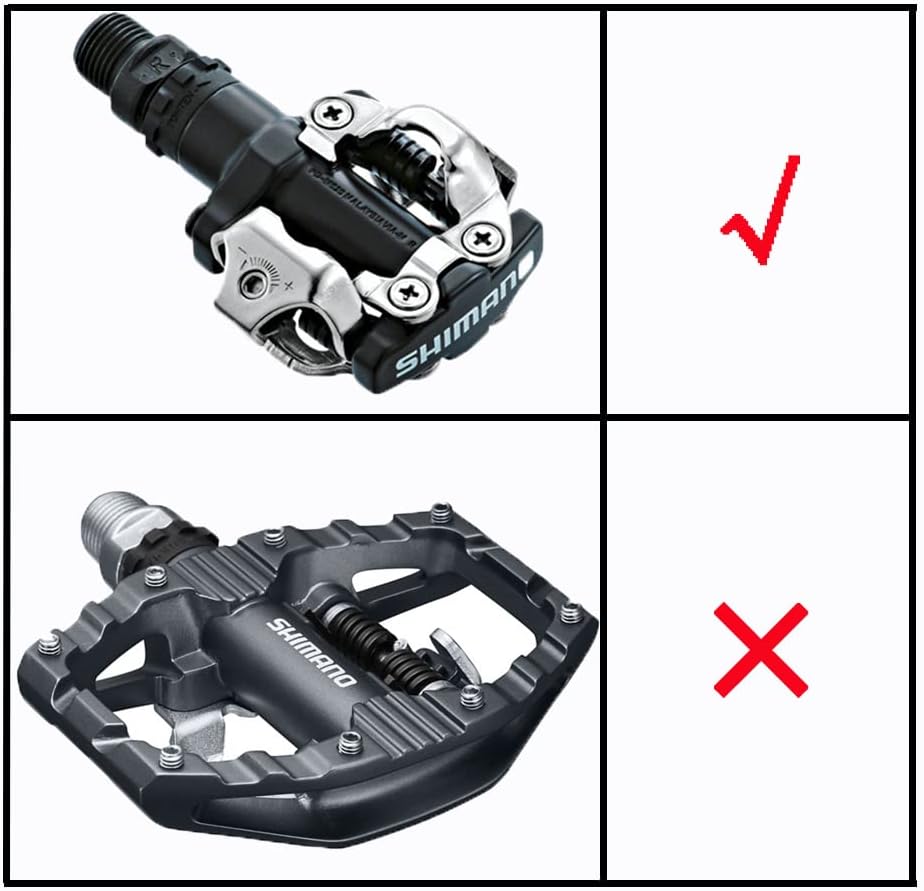 SPD Platform Bike Clipless Pedal Adapter