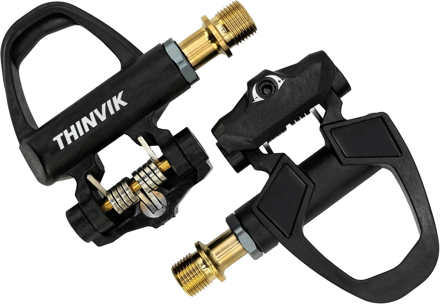 Full Carbon Ti Bike Clipless Pedals
