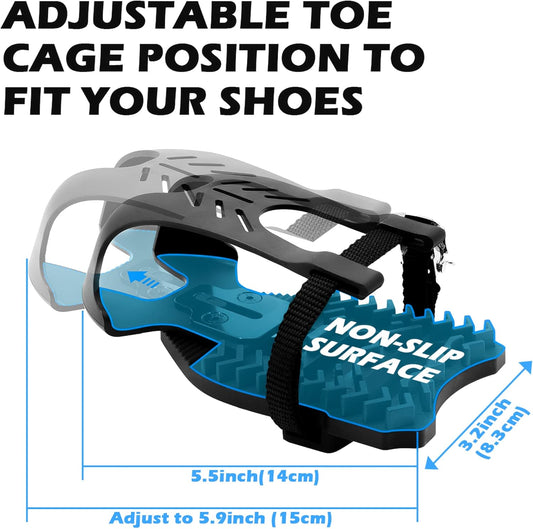 Bike Cleats Toe Cage Pedals