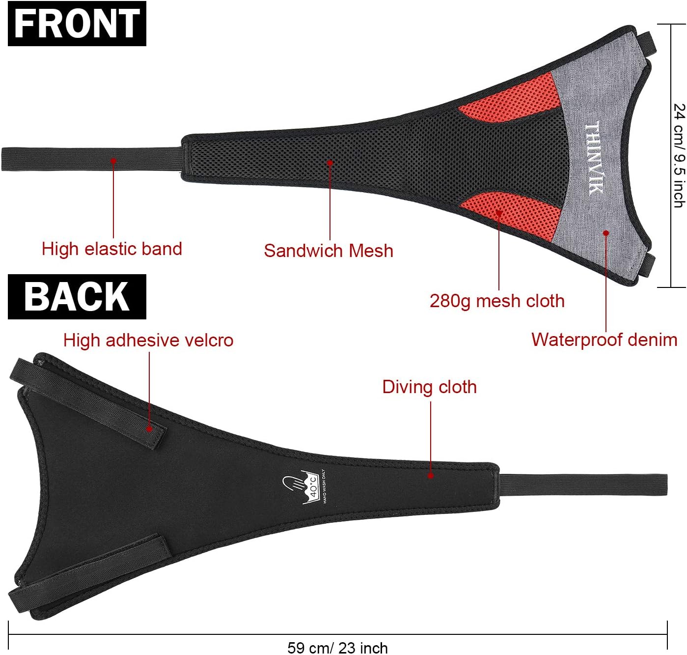 Bike Frame Sweat Guard