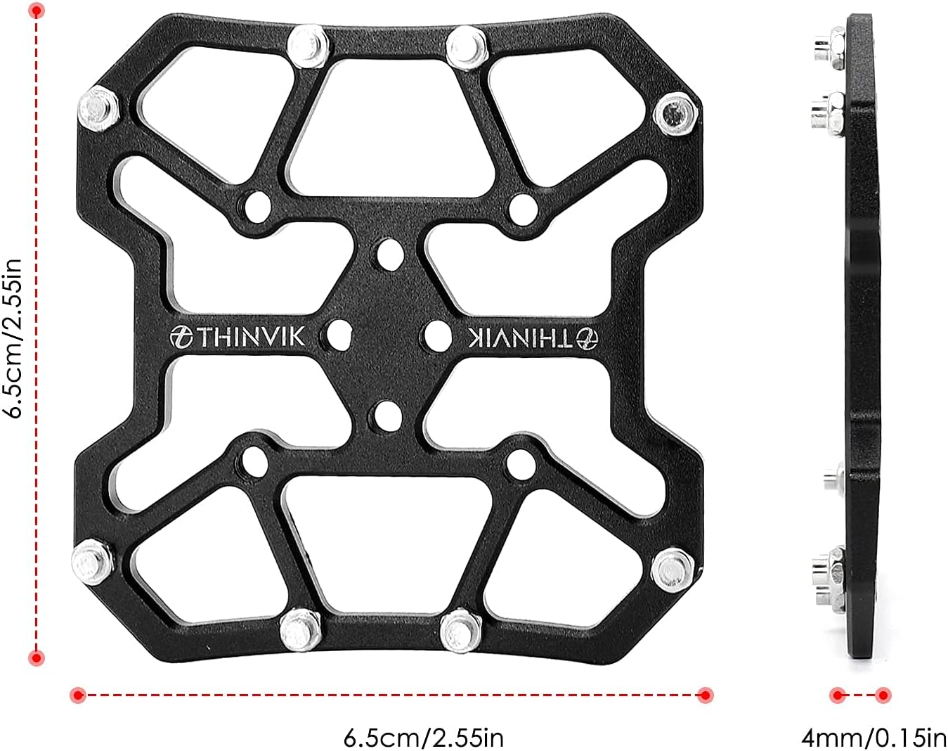 Bike Clipless Pedal Platform Adapters