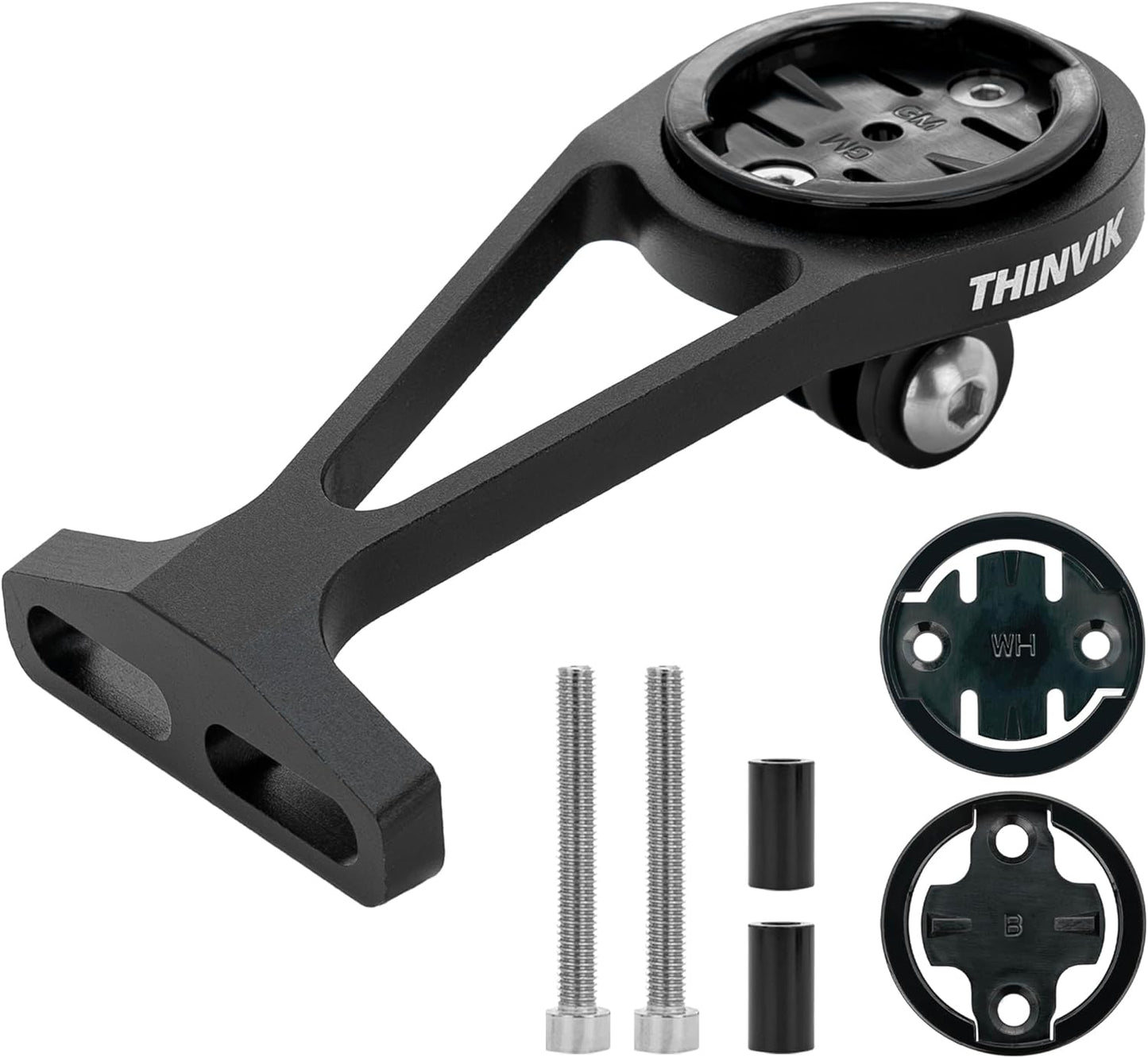 Thinvik Out-Front Extended Bike Computer Mount for Wahoo Garmin Bryton Series Combo Mount GPS Bike Computer
