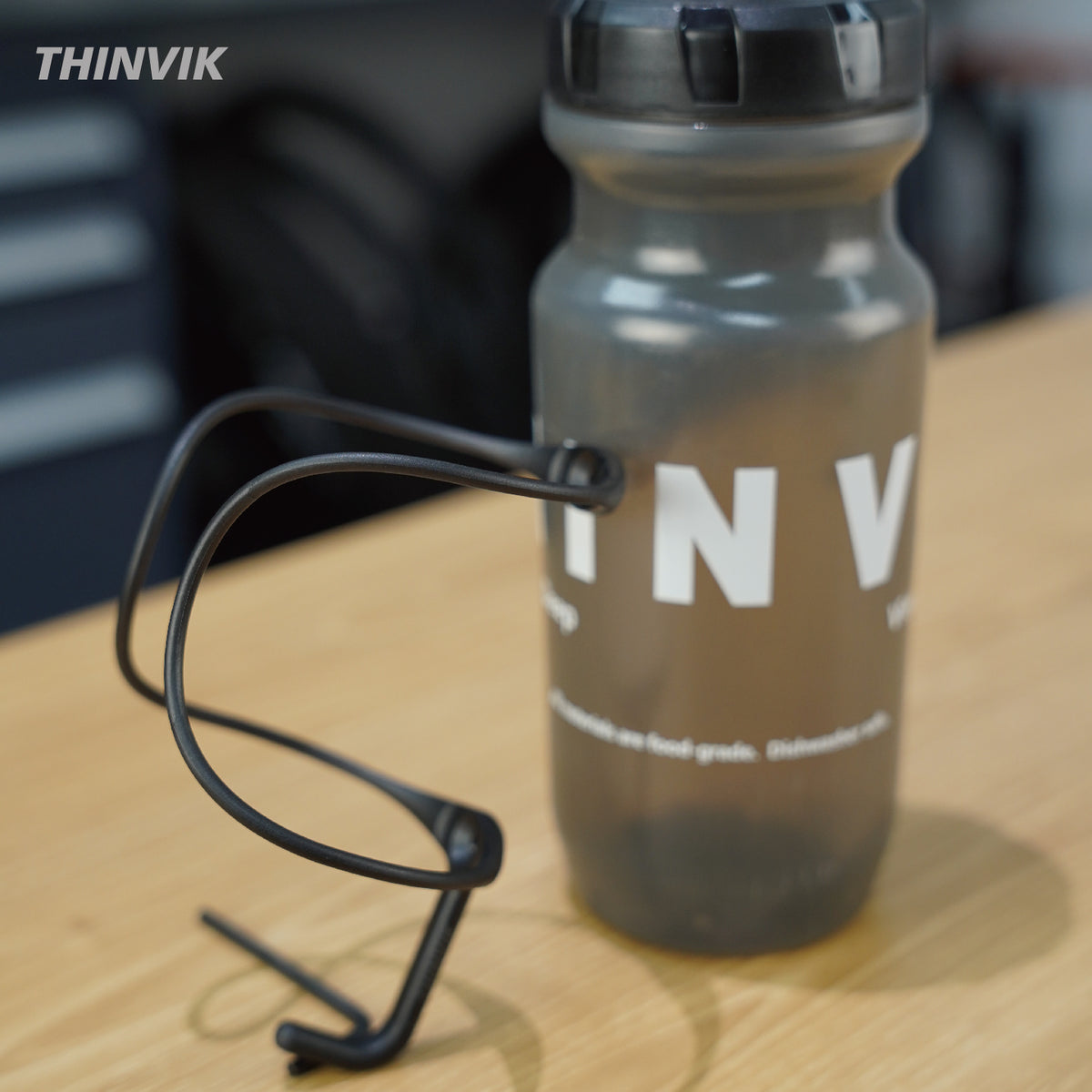 Thinvik Bike Water Bottle Cage, Carbon Fiber Reinforced Nylon
