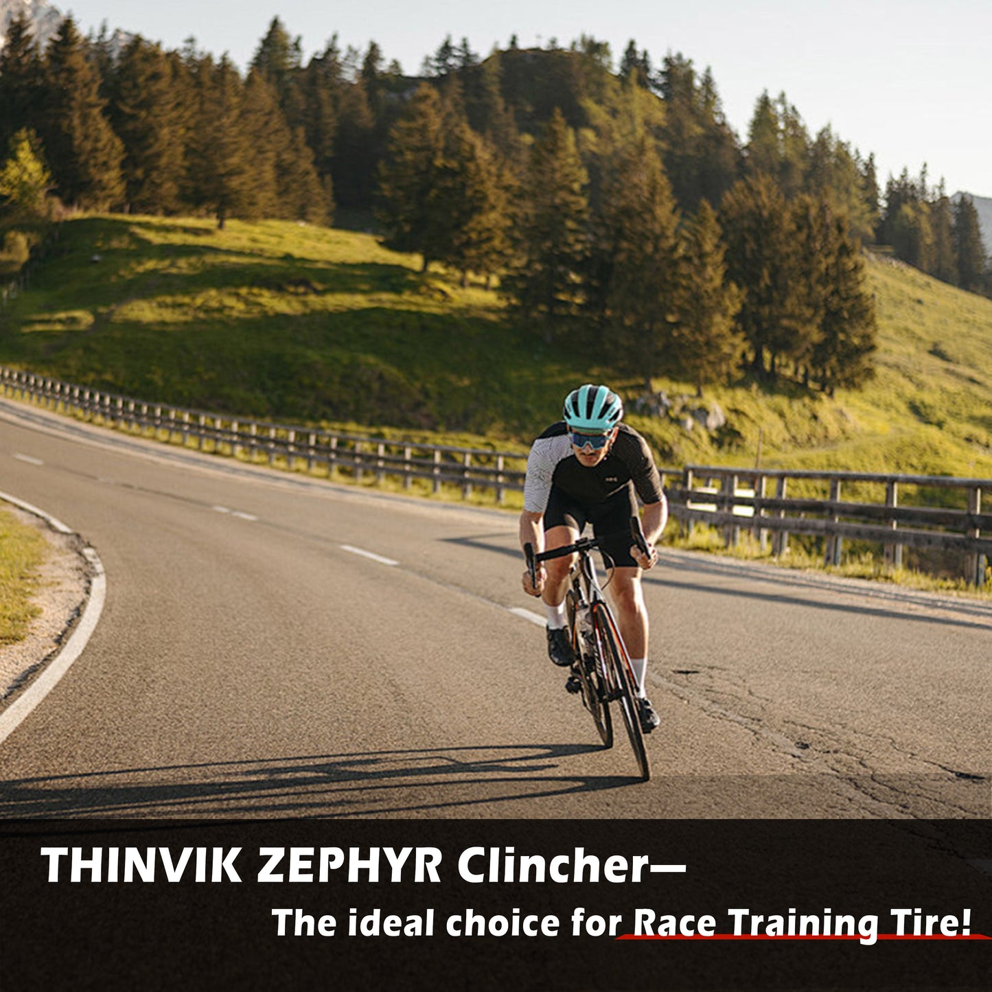 Thinvik 360TPI 220g/235g Road Bike Tires, Foldable Clincher Tyres