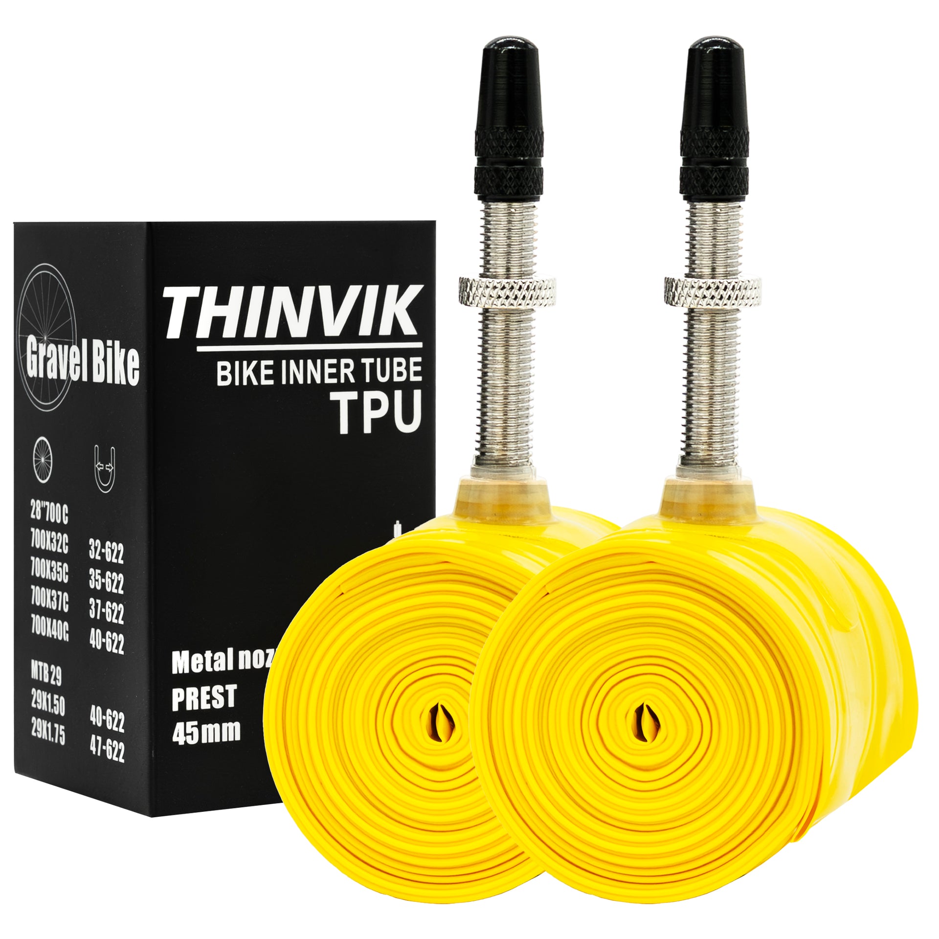 gravel bike inner tubes TPU Inner Tube (One Pair) – Thinvik