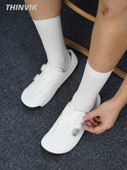 Thinvik Breathable Cycling Socks, Lightweight Performance Bike Socks for Men & Women (1 Pair)