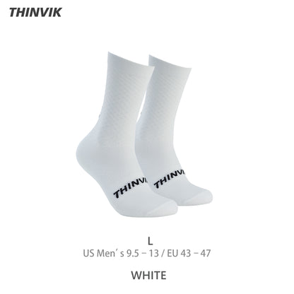 Thinvik Breathable Cycling Socks, Lightweight Performance Bike Socks for Men & Women (1 Pair)