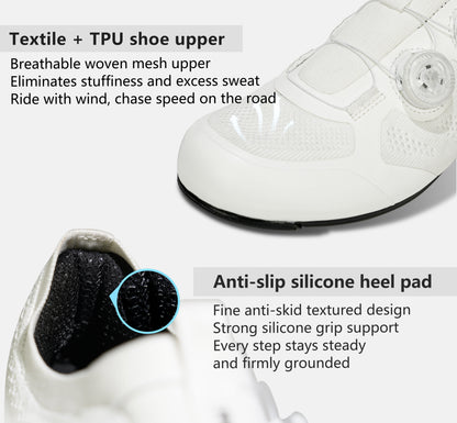 Thinvik S5 Road bike Cycling Shoes For SPD-SL and Keo systems