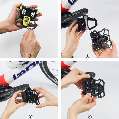 Bike Clipless Pedal Platform Adapters