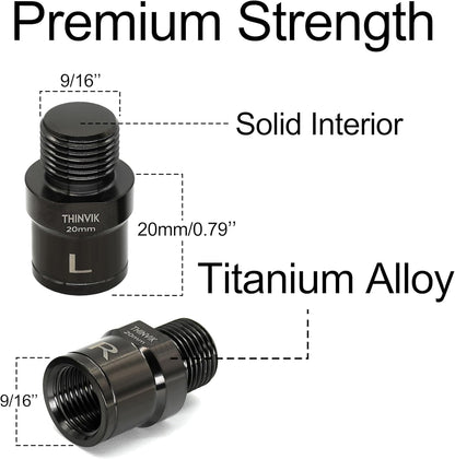 Titanium Alloy Bike Pedal Extenders