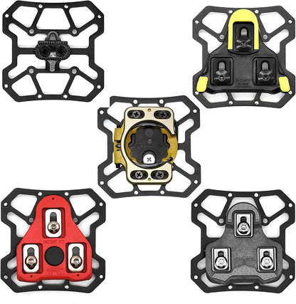 clipless pedal flat adapter Bike Clipless Pedal Platform Adapters – Thinvik