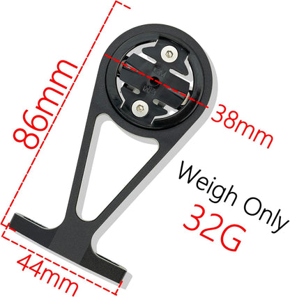 Thinvik Out-Front Extended Bike Computer Mount for Wahoo Garmin Bryton Series Combo Mount GPS Bike Computer
