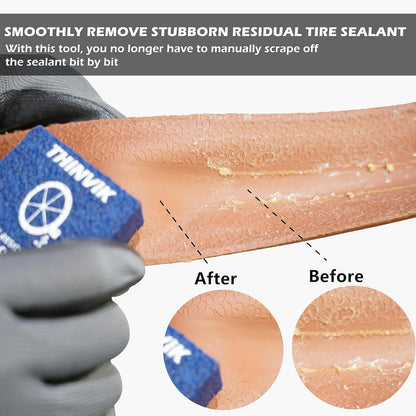 Tubeless Tire Cleaning Tool