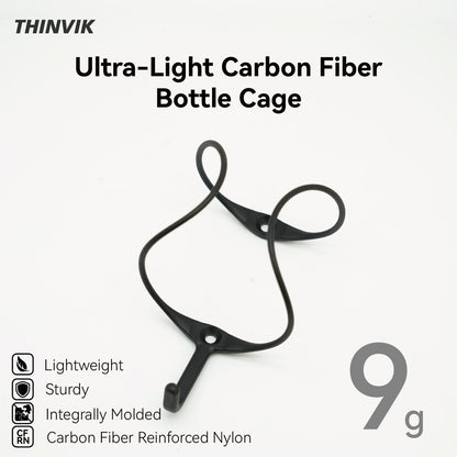 Thinvik Bike Water Bottle Cage, Carbon Fiber Reinforced Nylon