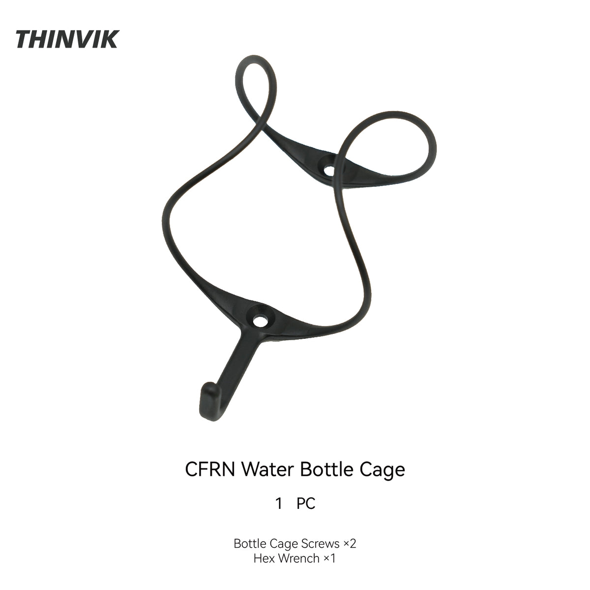Thinvik Bike Water Bottle Cage, Carbon Fiber Reinforced Nylon