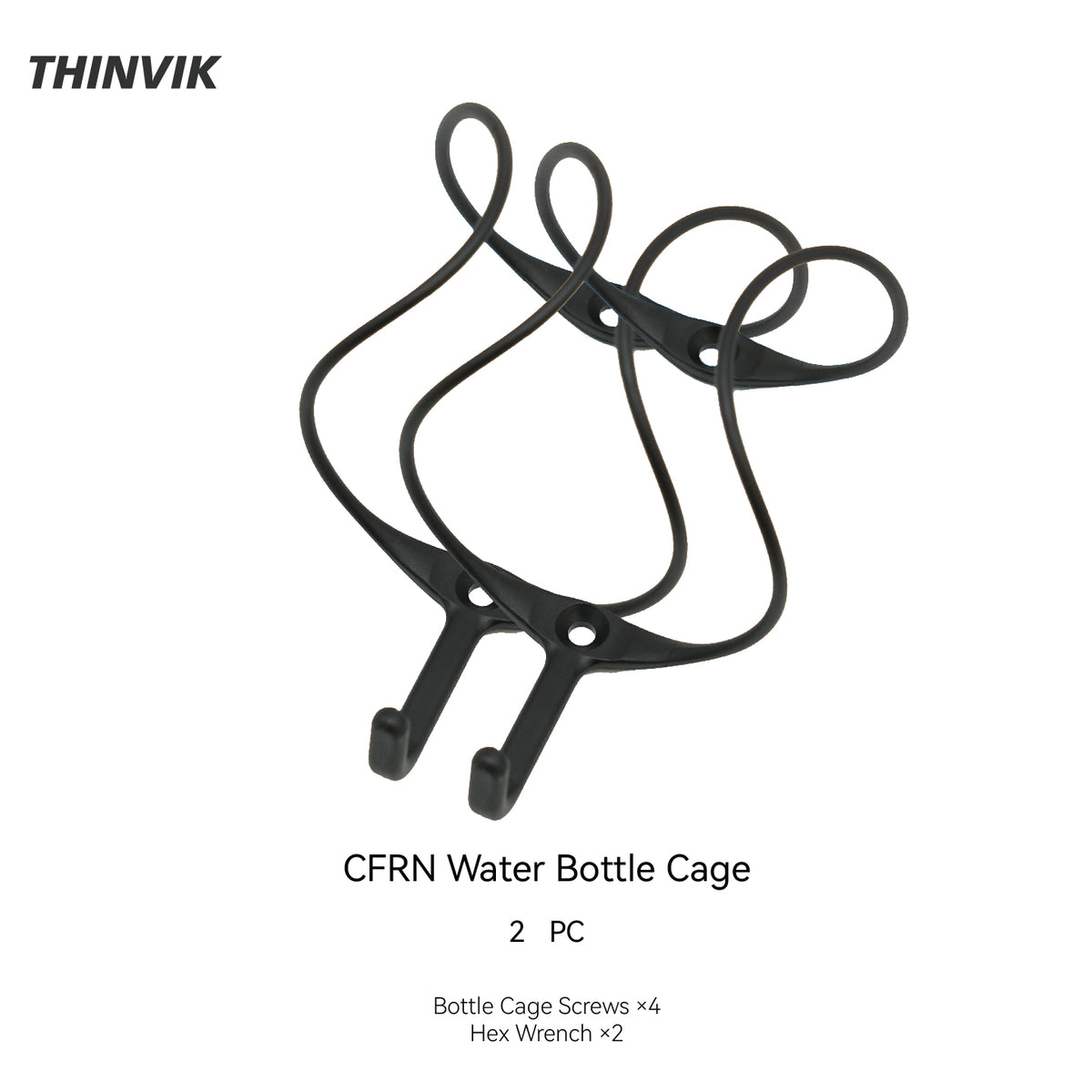 Thinvik Bike Water Bottle Cage, Carbon Fiber Reinforced Nylon